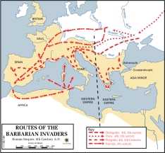 ¿Invasiones o migraciones bárbaras?